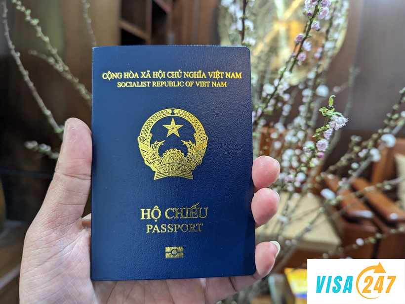 Bạn cung cấp hộ chiếu khi xin Visa 