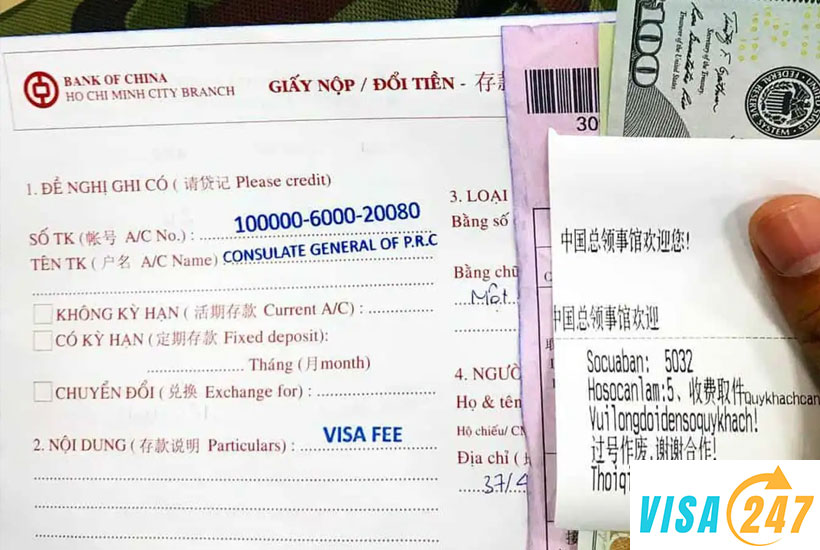 Hồ sơ xin visa Trung Quốc gồm những gì?