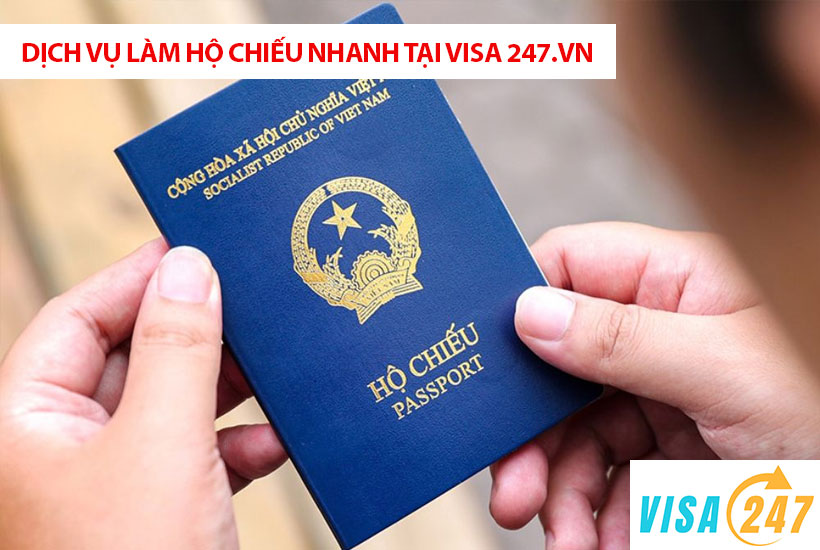 Dịch vụ làm hộ chiếu nhanh tại visa 247.vn