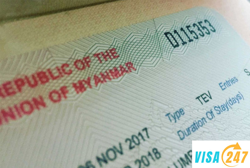 Các loại visa Myanmar, thủ tục xin visa Myanmar